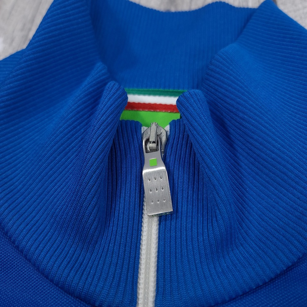 Hugo Boss Track Jacket Mens XL Blue Italy 2014 Skaz Flag Full Zip Soccer Soccer - Picture 5 of 9